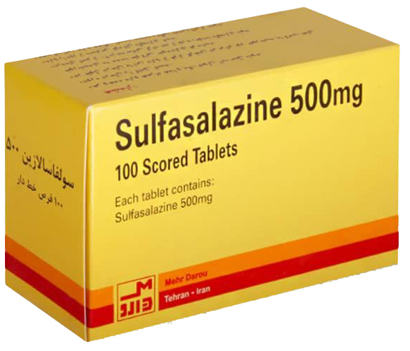 سولفاسالازین  500mg قرص خوراکی