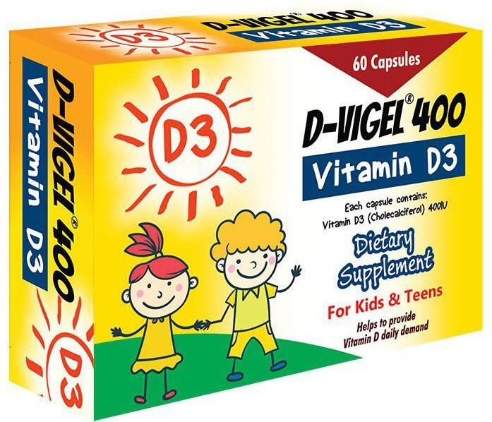 ویتامین د3 400 واحد برای کودکان کپسول