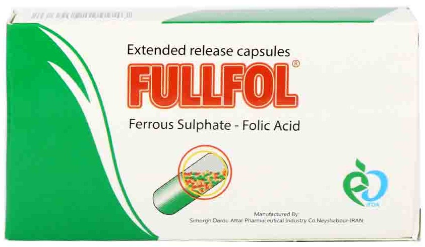 فول فل فروس سولفات-اسید فولیک کپسول