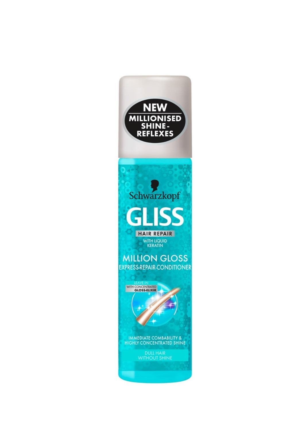 فراورده های حالت دهنده ،نرم کننده وتثبیت کننده آرایش مو (کرمها ، لوسیونها وروغنها) GLISS Million Gloss Express Repair Conditioner
