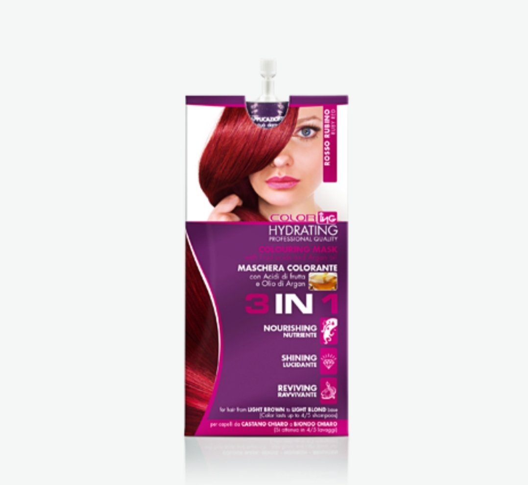 فراورده های حالت دهنده ،نرم کننده وتثبیت کننده آرایش مو (کرمها ، لوسیونها وروغنها) ING COLORING MASK 3IN1 COFFEE