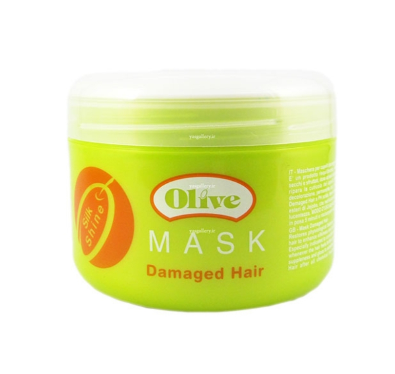 فراورده های حالت دهنده ،نرم کننده وتثبیت کننده آرایش مو (کرمها ، لوسیونها وروغنها) OLIVE Mask for Damaged Hair 500ml