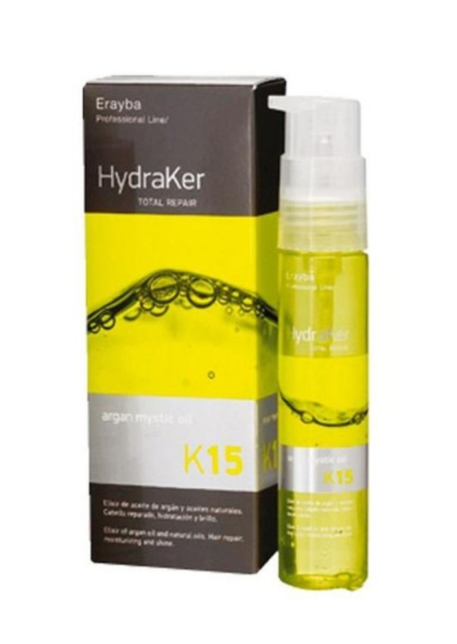فراورده های حالت دهنده ،نرم کننده وتثبیت کننده آرایش مو (کرمها ، لوسیونها وروغنها) ERAYBA HydraKer Argan Mystic Oil 50 ml