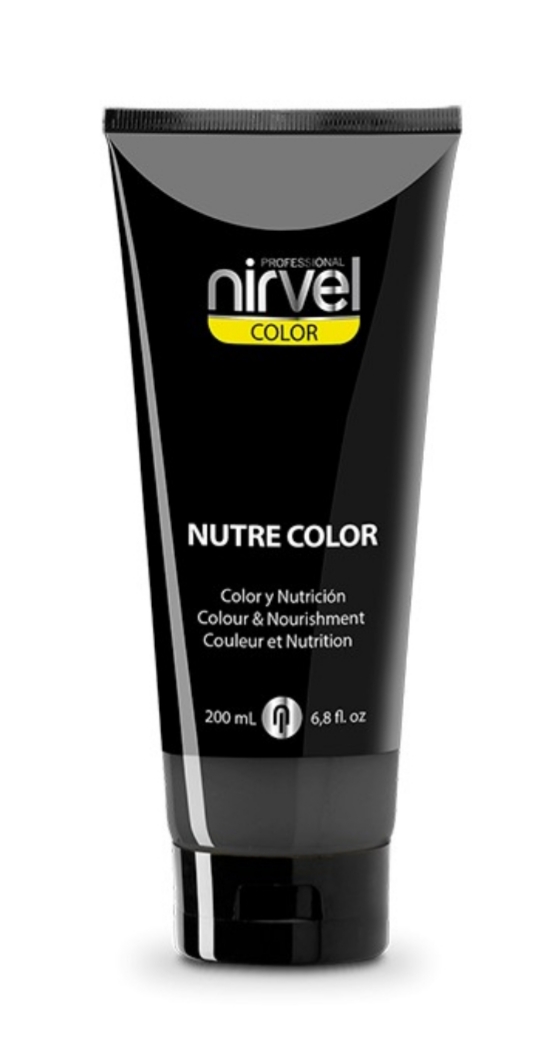 فراورده های حالت دهنده ،نرم کننده وتثبیت کننده آرایش مو (کرمها ، لوسیونها وروغنها) NIRVEL NUTRE COLOR ORANGE COLOUR & NOURISHMENT grey