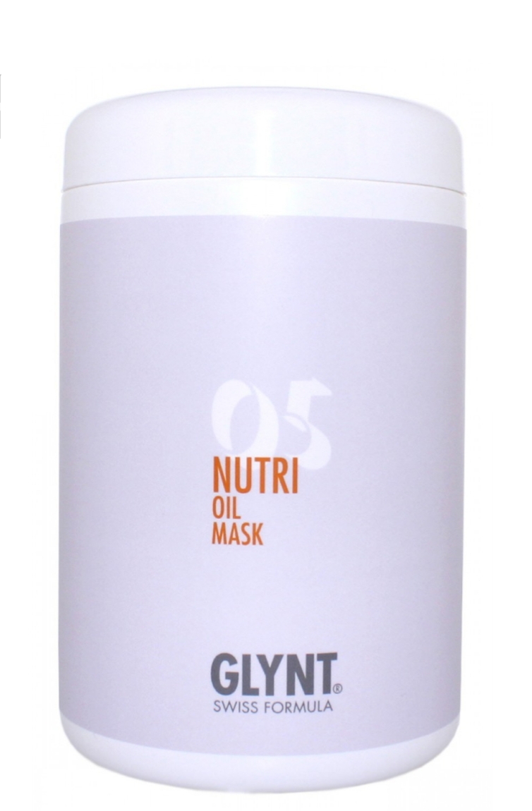 فراورده های حالت دهنده ،نرم کننده وتثبیت کننده آرایش مو (کرمها ، لوسیونها وروغنها) GLYNT Nutri Oil Mask 1 lit