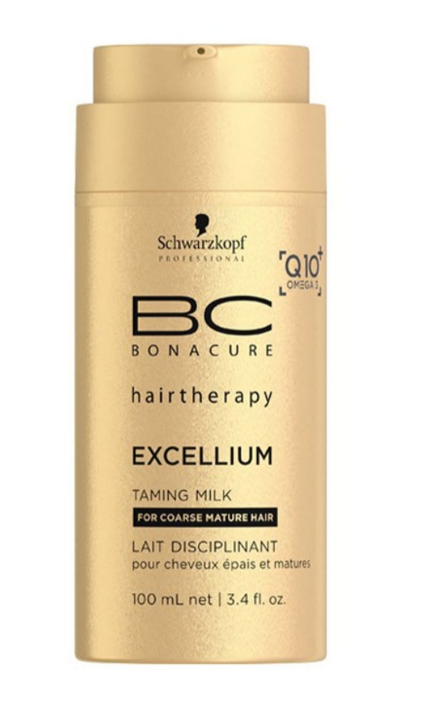 فراورده های حالت دهنده ،نرم کننده وتثبیت کننده آرایش مو (کرمها ، لوسیونها وروغنها) BC BONACURE HAIRTHERAPY EXCELLIUM TAMING Milk for course mature hair