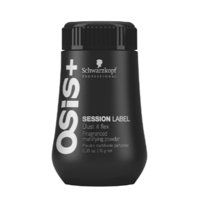 فراورده های حالت دهنده ،نرم کننده وتثبیت کننده آرایش مو (کرمها ، لوسیونها وروغنها) OSIS SESSION LABEL Dust it flex Fragranced mattifying powder
