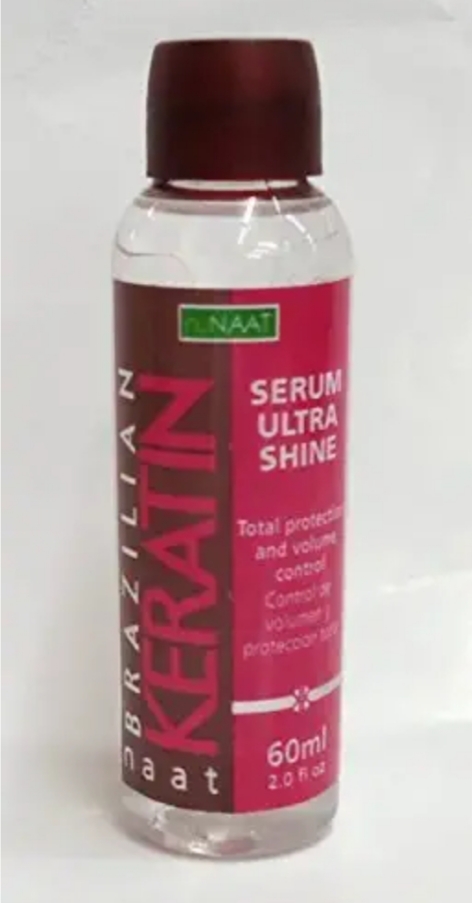 فراورده های حالت دهنده ،نرم کننده وتثبیت کننده آرایش مو (کرمها ، لوسیونها وروغنها) NUNAAT NaatBrazilian Keratin Serum