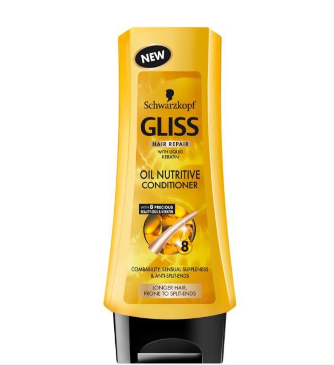 فراورده های حالت دهنده ،نرم کننده وتثبیت کننده آرایش مو (کرمها ، لوسیونها وروغنها) GLISS Conditioner Oil Nutritive