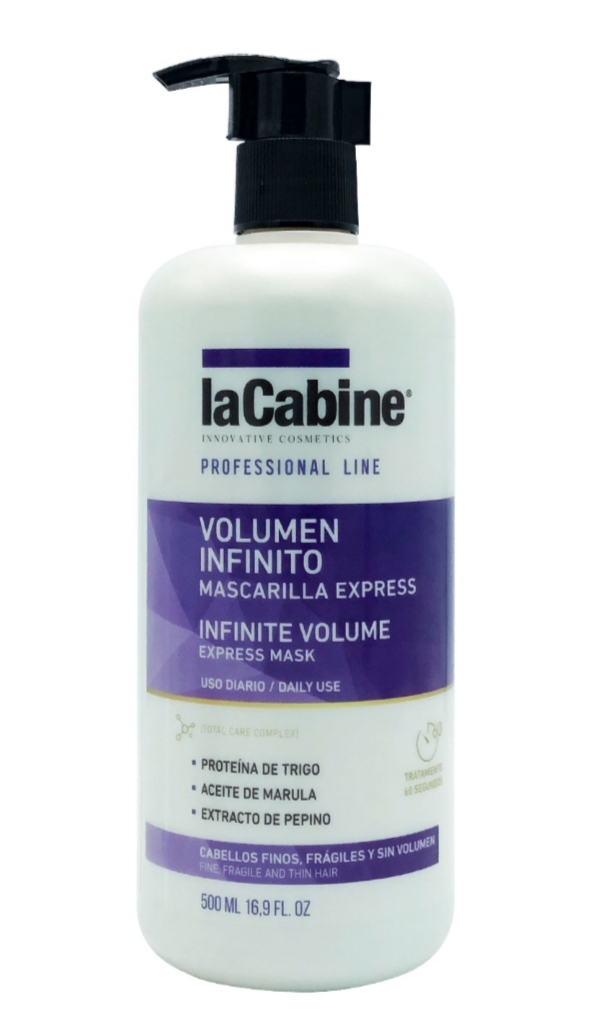 فراورده های حالت دهنده ،نرم کننده وتثبیت کننده آرایش مو (کرمها ، لوسیونها وروغنها) LA CABINE INFINITE VOLUME EXPRESS MASK