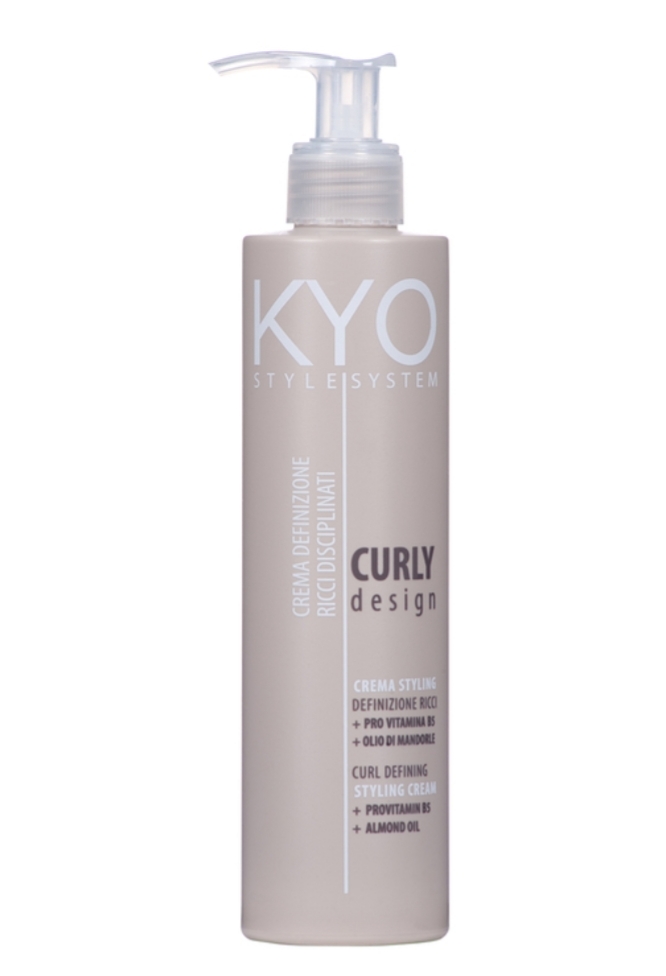 فراورده های حالت دهنده ،نرم کننده وتثبیت کننده آرایش مو (کرمها ، لوسیونها وروغنها) KYO STYLING CURL DEFINING
