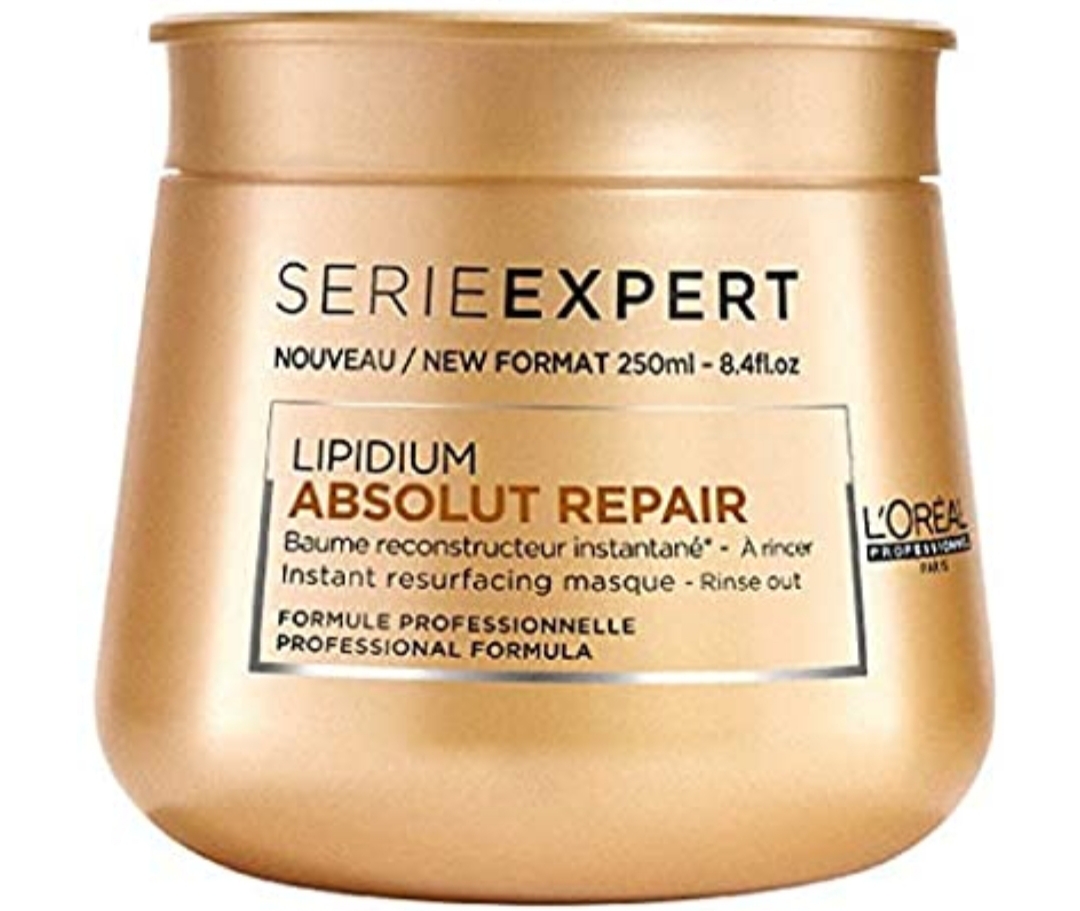 فراورده های حالت دهنده ،نرم کننده وتثبیت کننده آرایش مو (کرمها ، لوسیونها وروغنها) L'OREAL PROFESSIONNEL Serie Expert Absolut Repair Lipidium/Instant Resurfacing Masque/For Very Damaged Hair 250ml