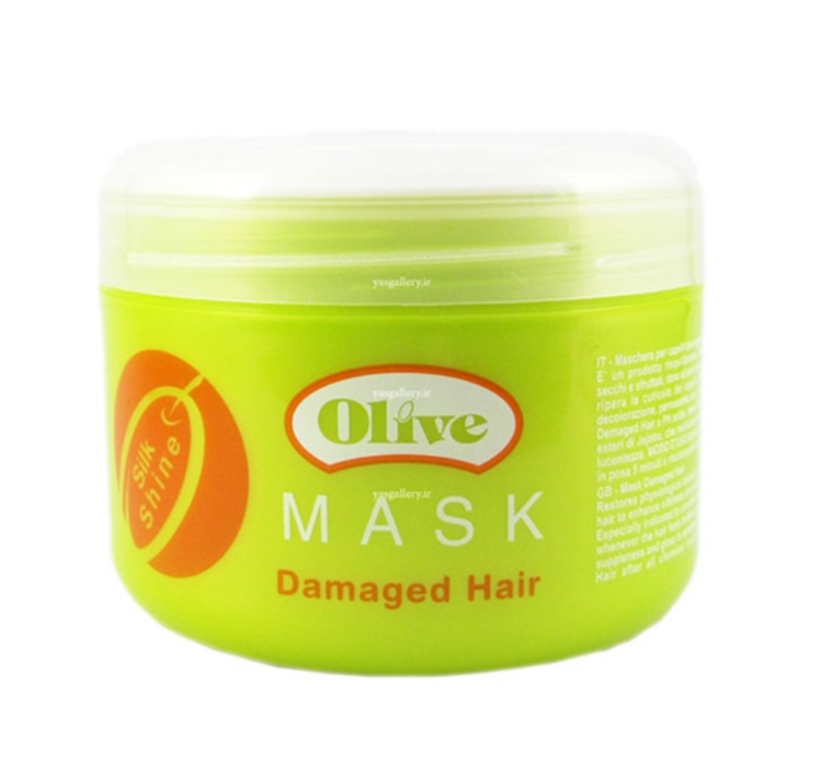 فراورده های حالت دهنده ،نرم کننده وتثبیت کننده آرایش مو (کرمها ، لوسیونها وروغنها) OLIVE Mask for Damaged Hair