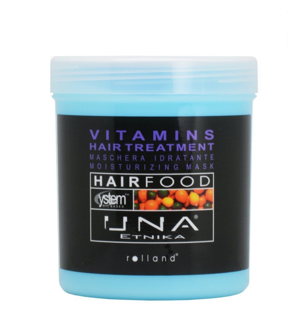 فراورده های حالت دهنده ،نرم کننده وتثبیت کننده آرایش مو (کرمها ، لوسیونها وروغنها) UNA Hair Food Vitamins Hair Treatment (Moisturizing Mask)