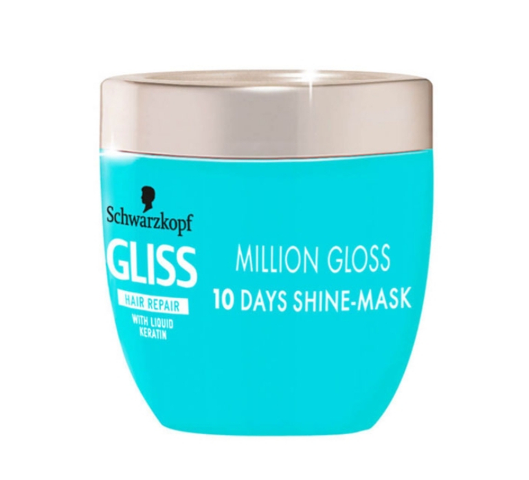 فراورده های حالت دهنده ،نرم کننده وتثبیت کننده آرایش مو (کرمها ، لوسیونها وروغنها) GLISS Million gloss 10 days shine treatmant