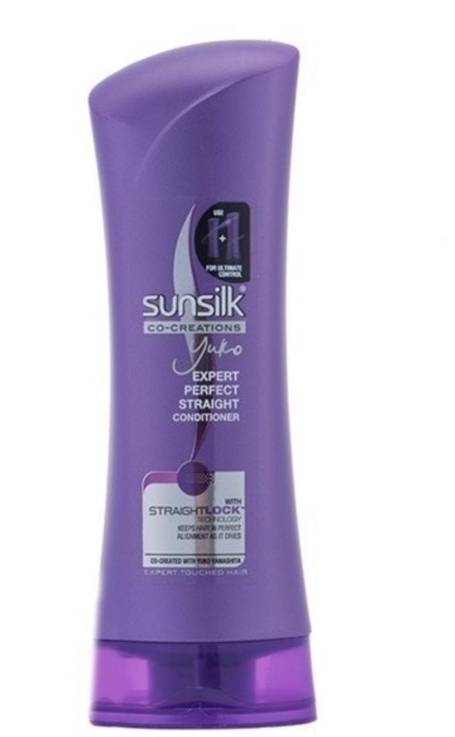 فراورده های حالت دهنده ،نرم کننده وتثبیت کننده آرایش مو (کرمها ، لوسیونها وروغنها) SUNSILK Expert Perfect Straight Hair Conditioner 200ml
