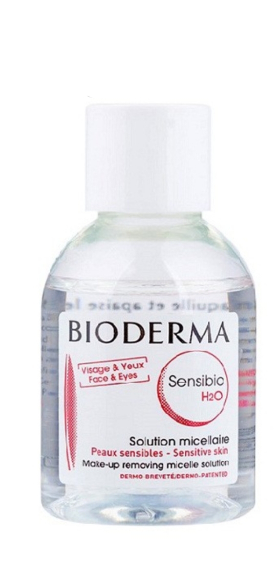 فراورده های پاک کننده آرایش از چشمها وصورت BIODERMA SENSIBIO H2O 20 ML
