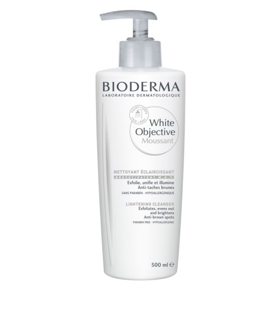 فراورده های پاک کننده آرایش از چشمها وصورت BIODERMA White Objective H2O Cleansing Solution 500ml