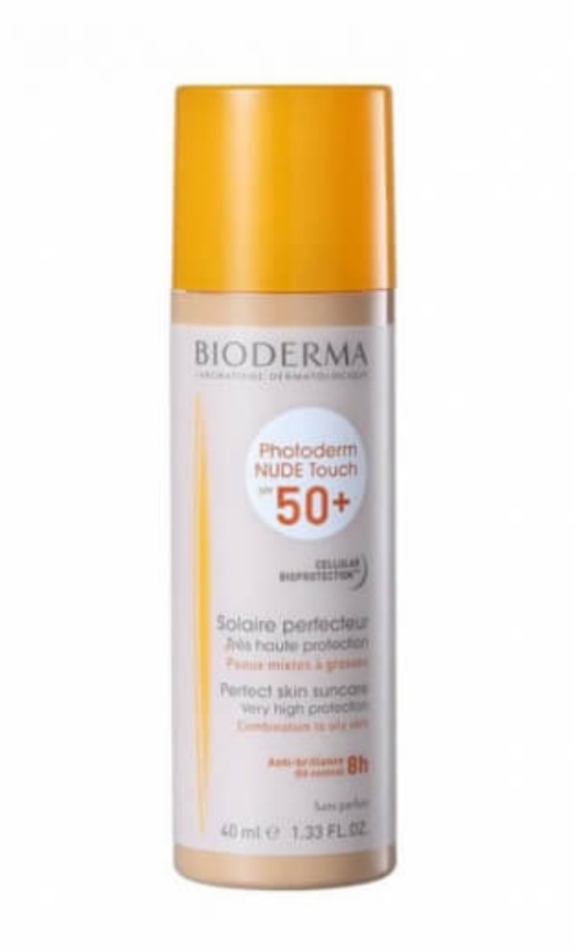 فراورده های برای حمام آفتاب BIODERMA PHOTODERM NUDE TOUCH SPF50+ LIGHT COLOR