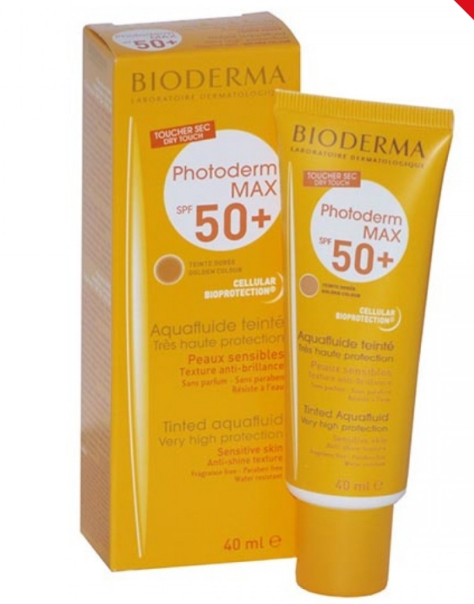 فراورده های برای حمام آفتاب BIODERMA PHOTODERM MAX AQUAFLUIDE SPF50+