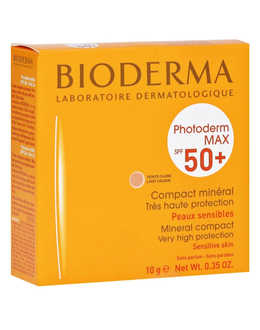 فراورده های برای حمام آفتاب BIODERMA Photoderm Max SPF 50+ Mineral Solar Compact 10ml
