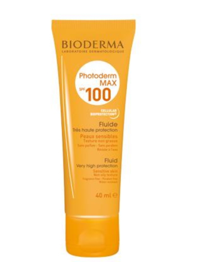 فراورده های برای حمام آفتاب BIODERMA PHOTODERM MAX FLUID SPF 100