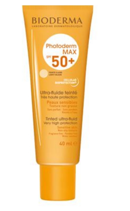 فراورده های برای حمام آفتاب BIODERMA Photoderm Max Tinted Sun Cream SPF50+ (Photoderm Max Crème Solaire Teintee SPF50+)