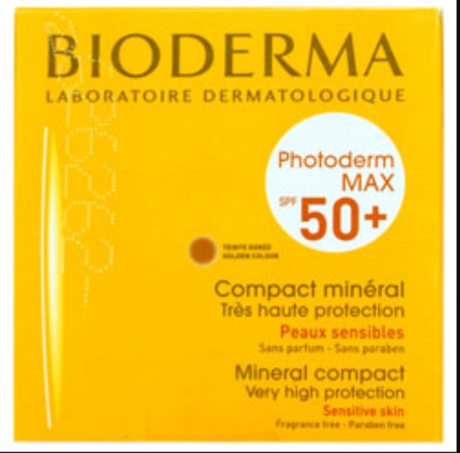 فراورده های برای حمام آفتاب BIODERMA Photoderm Max SPF 50+ Mineral Solar Compact