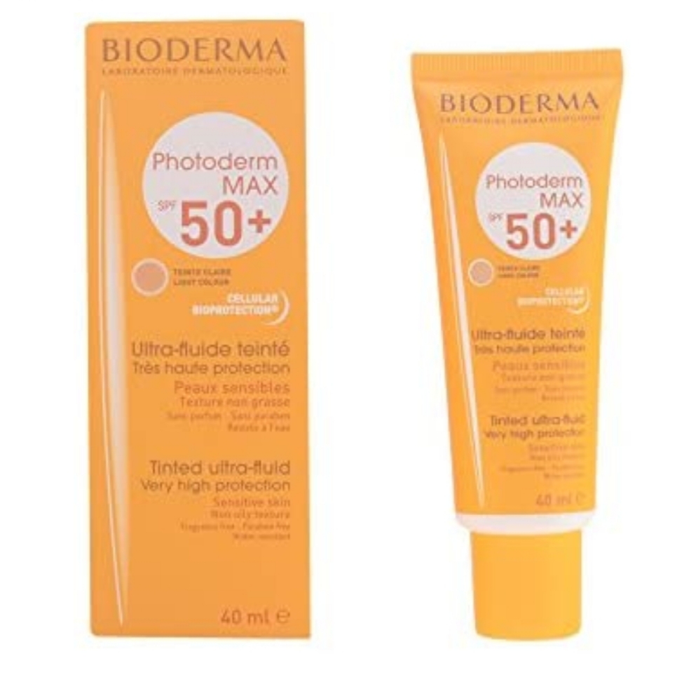 فراورده های برای حمام آفتاب BIODERMA Photoderm Max SPF50+ Tinted Ultra Fluid Sun Care Light Colour