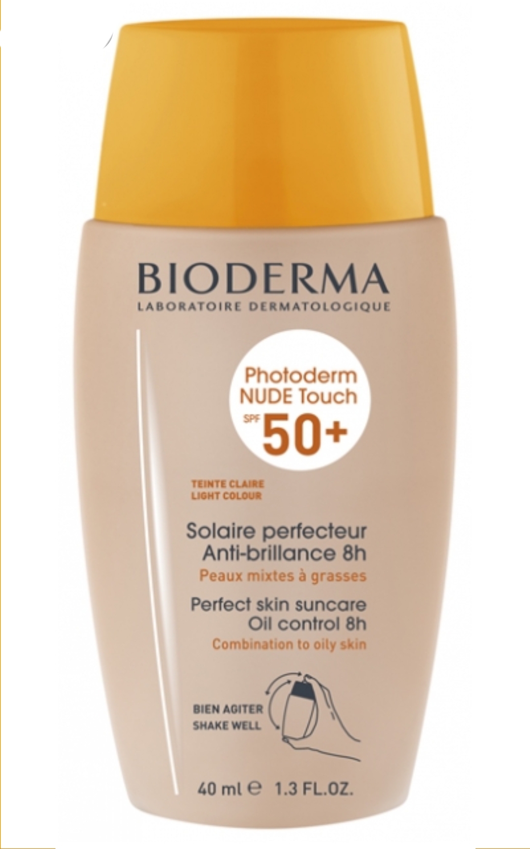 فراورده های برای حمام آفتاب BIODERMA PHOTODERM NUDE TOUCH SPF50+ GOLDEN COLOR 40ml