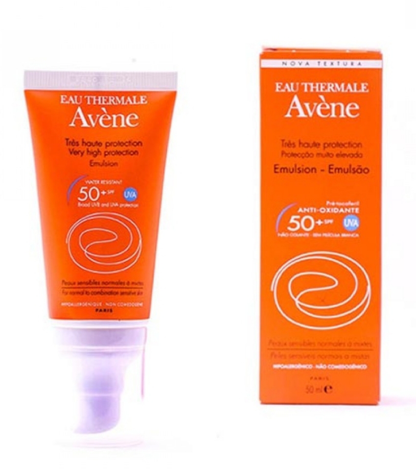 امولسیون ضد آفتاب با SPF 50+