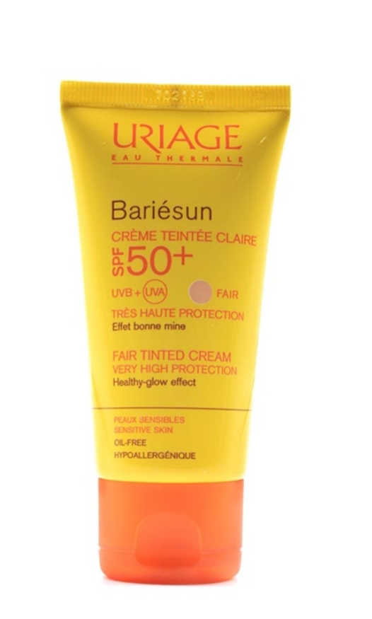 کرم ضد آفتاب رنگی با SPF50+ (رنگ طلایی)
