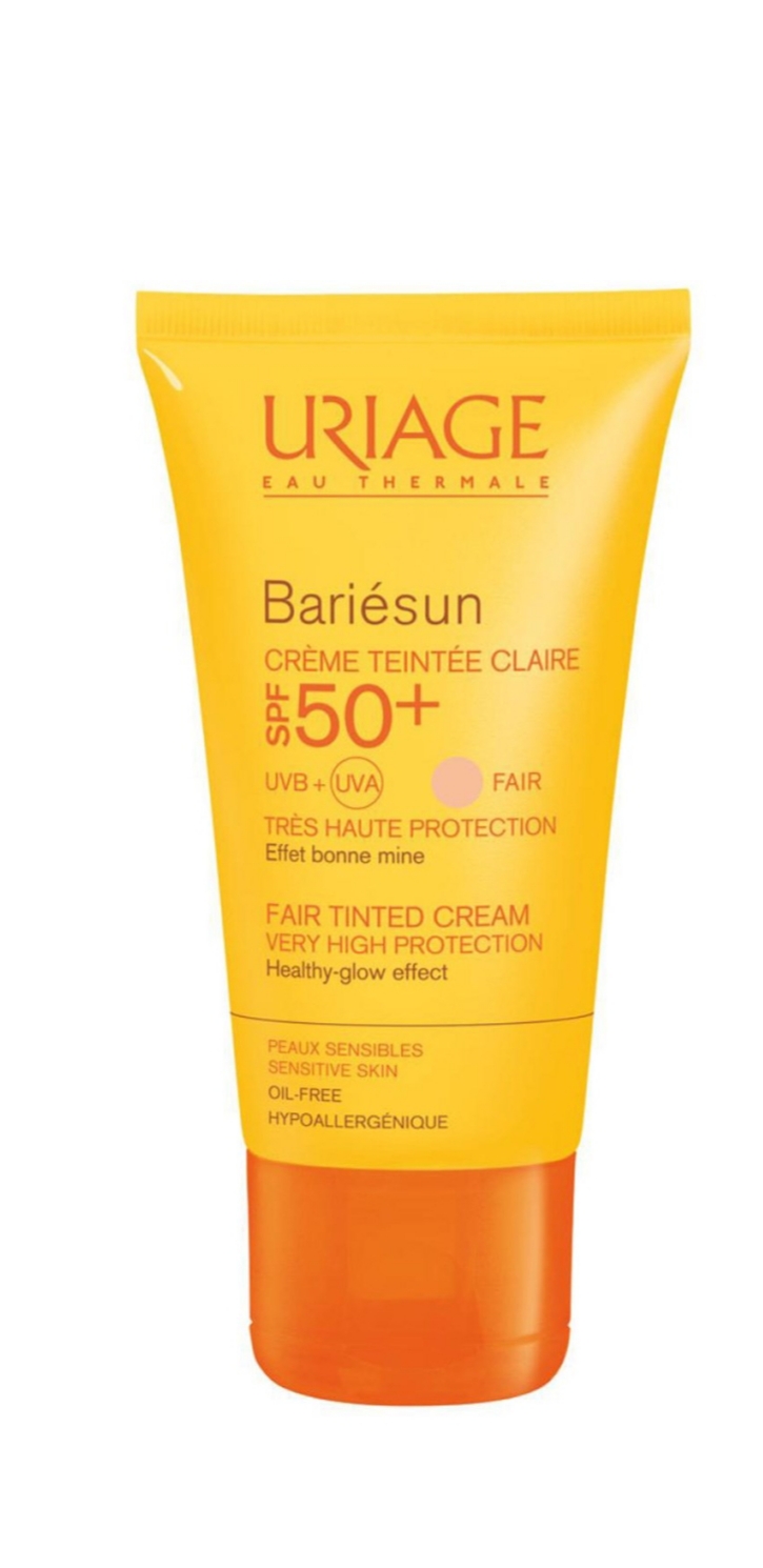 کرم ضد آفتاب رنگی با SPF50+ (رنگ روشن)