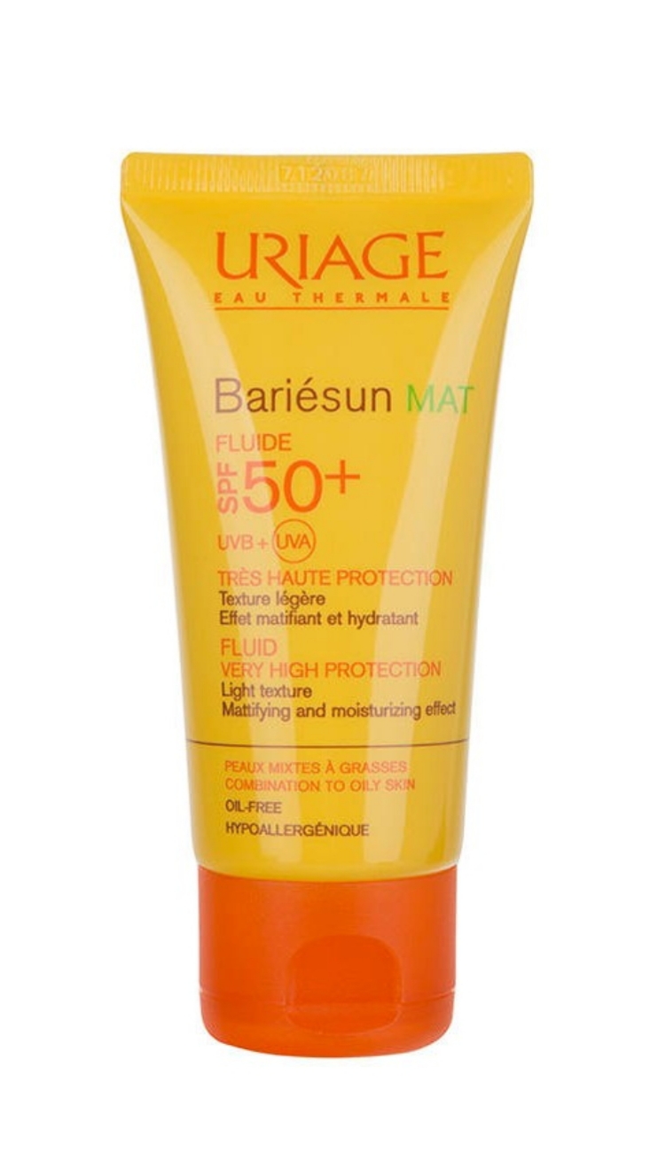 فراورده های برای حمام آفتاب URIAGE bariesun mat spf50+ fluide