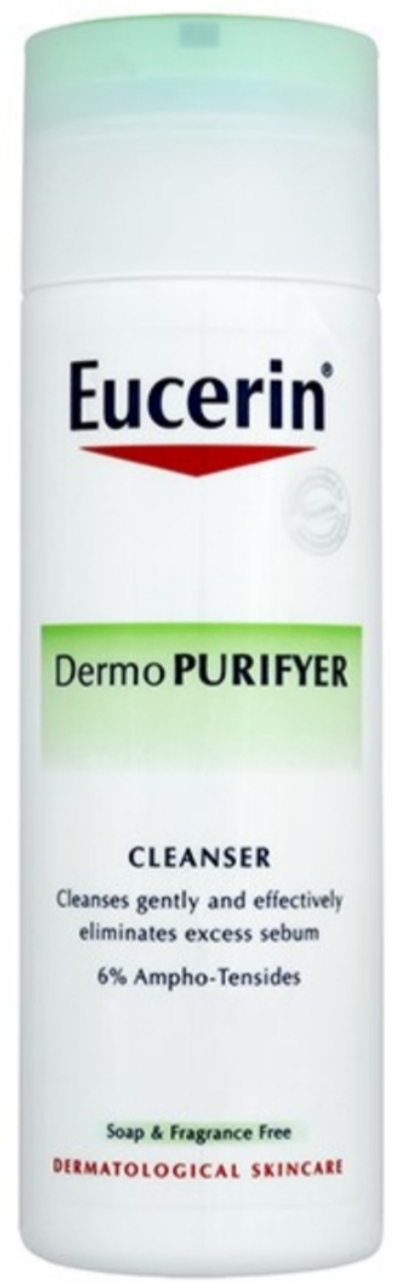 فراورده های پاک کننده آرایش از چشمها وصورت EUCERIN Impure Skin Dermo Purifyer Cleanser package1