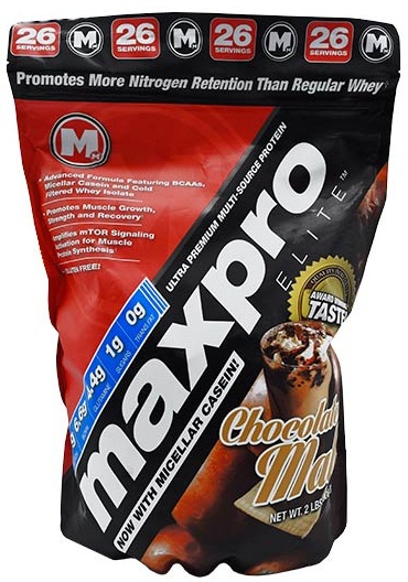 مکس پرو اِلیت 908 گرم طعم شکلات مالت پودر
