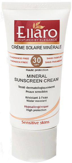 کرم ضد آفتاب مینرال SPF 30 پوست های حساس