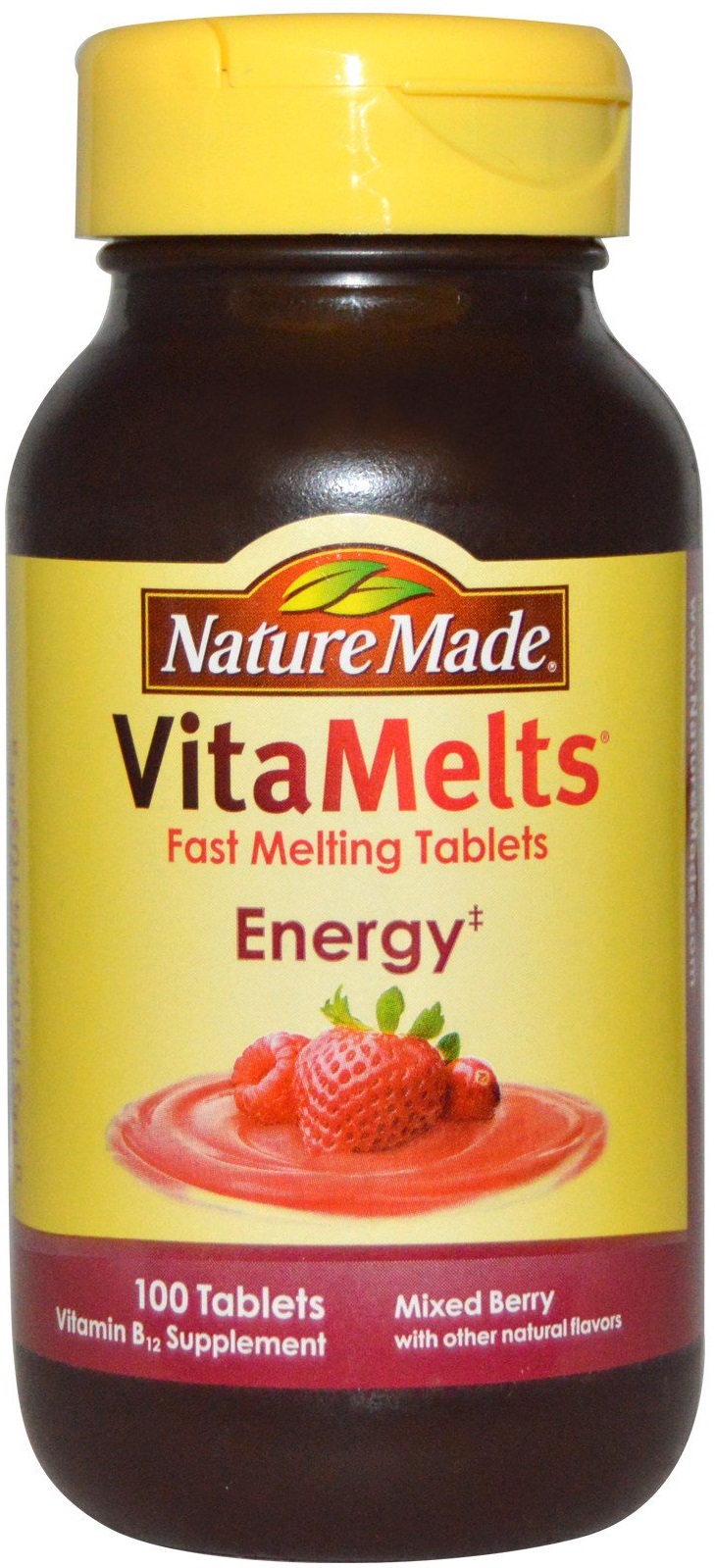 ویتاملتس انرژی ویتامین ب12 طعم میکس بری قرص
