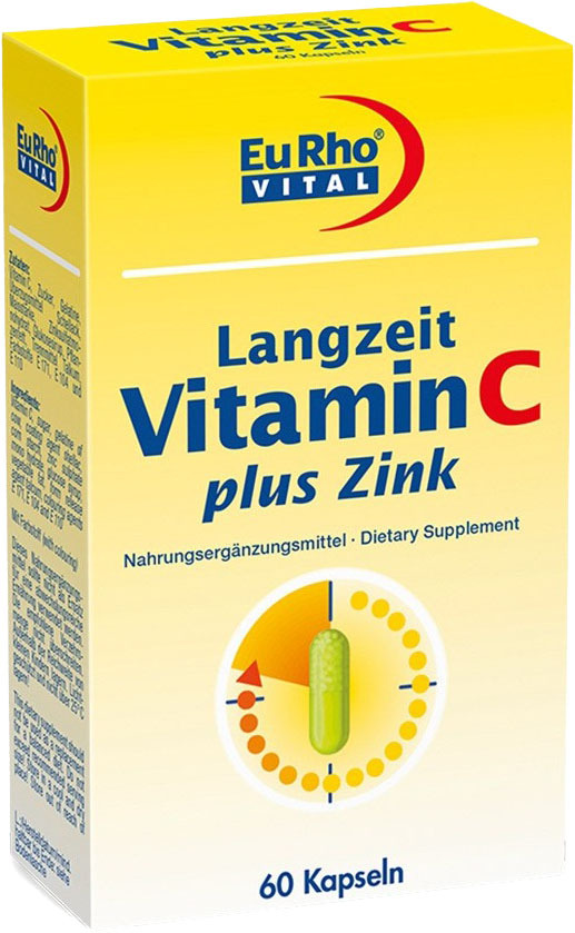 لانگزیت ویتامین سی پلاس زینک (5 میلی گرم) کپسول