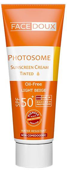 کرم ضد آفتاب رنگی فوتوزوم SPF50  ( بژ روشن ) ۴۰میلی