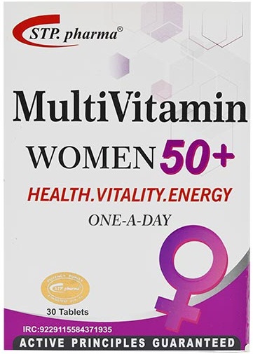 مولتی ویتامین برای خانوم های بالای 50 سال قرص