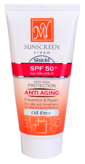کرم ضد آفتاب بی رنگ فاقد چربی SPF 50 مای – ۵۰ میلی لیتر