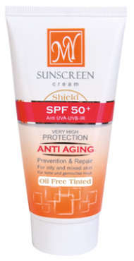 کرم ضد آفتاب رنگی فاقد چربی SPF 50 مای – ۵۰ میلی لیتر