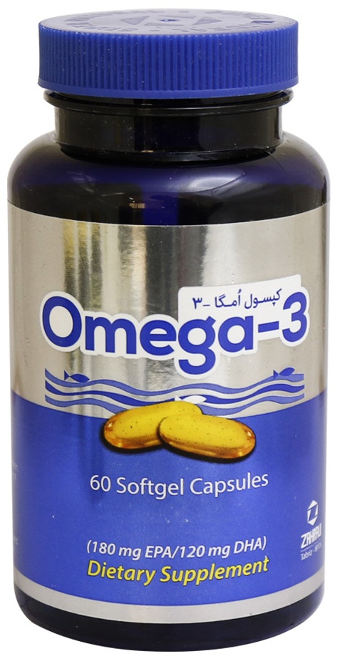 اُمگا-3 اسید های چرب 1 گرم سافت ژل کپسول
