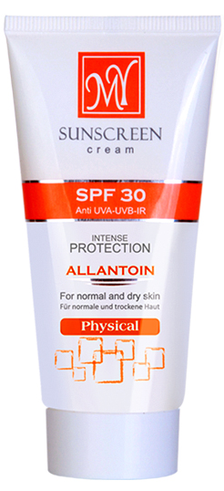 کرم ضد آفتاب فیزیکال SPF 30 مای – ۵۰ میلی لیتر