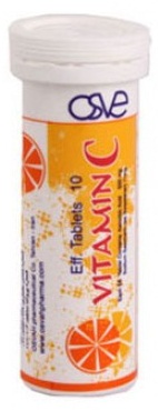 ویتامین ث 500 میلی گرم طعم پرتقال قرص جوشان