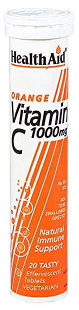 ویتامین ث 1000 میلی گرم طعم پرتقال قرص جوشان